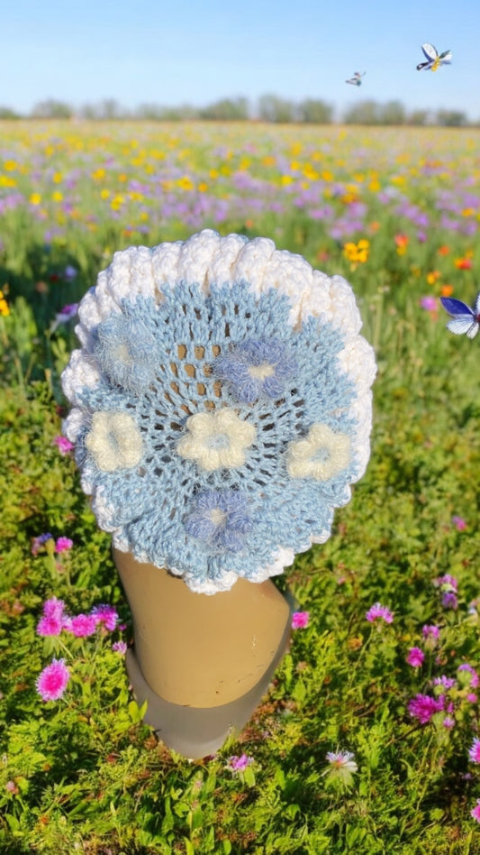 Custom Floral Bonnet